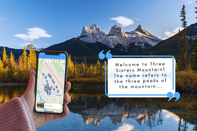The Sights of Canmore: a Smartphone Audio Walking Tour - Starting at Three Sisters Gallery and Railway Avenue