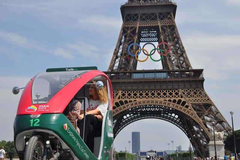 The Tout Paris Private Rickshaw bike Tour with Audio Guide - Key points to know before you book