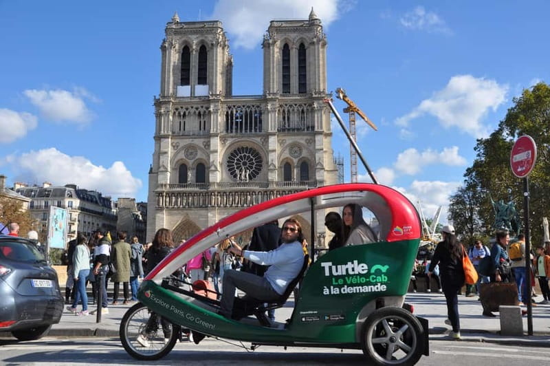 The Tout Paris Private Rickshaw bike Tour with Audio Guide - A fast Paris orientation from the Carrousel du Louvre