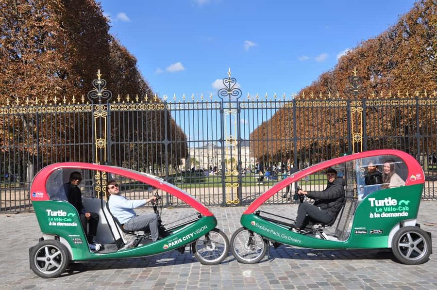 The Tout Paris Private Rickshaw bike Tour with Audio Guide - Luxembourg Gardens and Saint-Germain-des-Prés