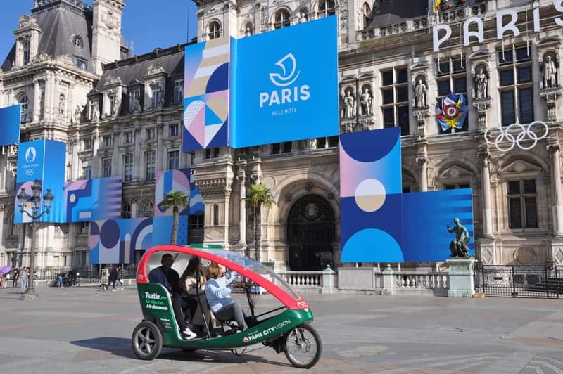 The Tout Paris Private Rickshaw bike Tour with Audio Guide - From Hôtel de Ville to Notre Dame
