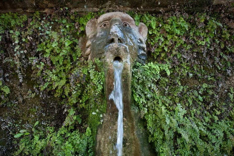 Tivoli: Villa d'Este Ticket with Audio Guide APP - Following the Garden Downhill