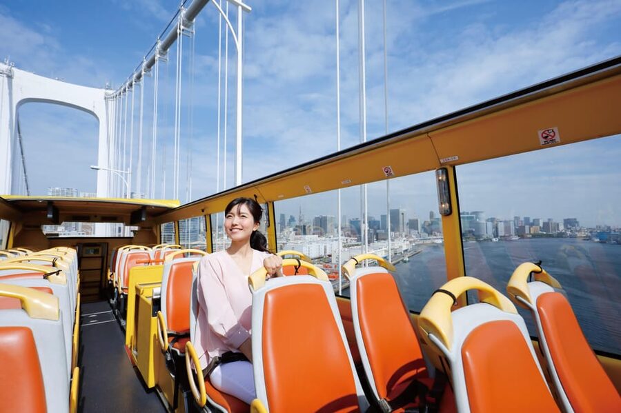 Tokyo: 60min Panoramic Open Top Bus Tour with Audio Guide - Key points to know before you ride
