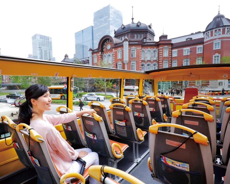 Tokyo: 60min Panoramic Open Top Bus Tour with Audio Guide - Hibiya Park and the National Diet Building