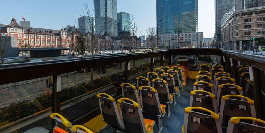 Tokyo: Open Top Panoramic Sightseeing Bus with Audio Guide - What the open top adds, and what it does not