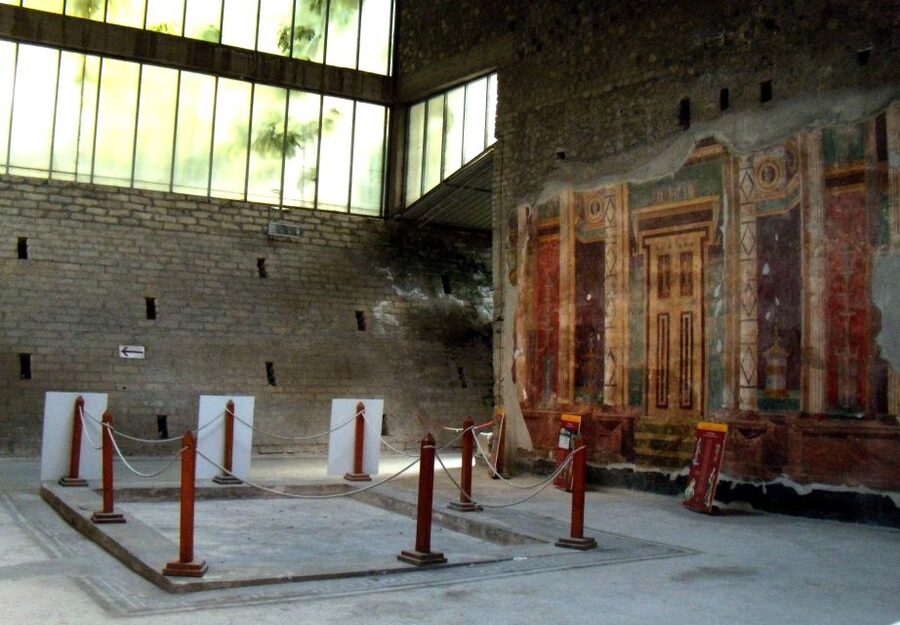 Torre Annunziata: Oplontis Entry Ticket with Digital Guide - Walking through Villa Poppaea