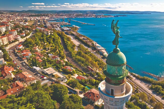 Trieste Walking Tour with Audio and Written Guide by a Local - A Roman theatre sits below the hill