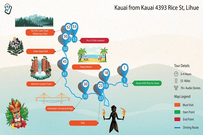 Ultimate Self-Guided Audio Driving Tour of Kauai (Na Pali, Waimea), Hawaii - Hanapepe and the west side’s unusual history
