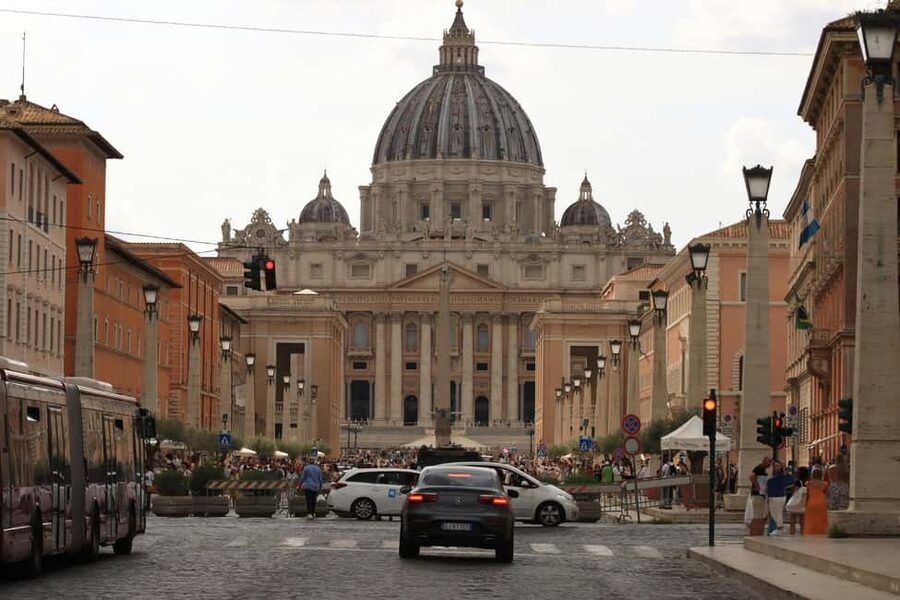 Vatican Full access: St.Peter's Basilica, Dome, Tombs+Audio - How long should you allow?