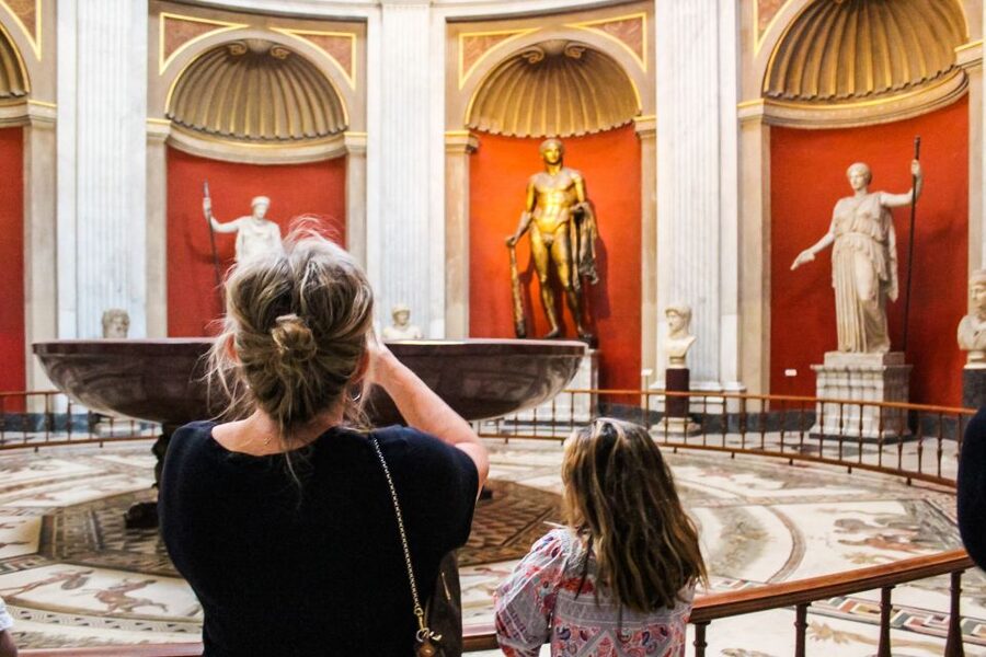 Vatican & Sistine Chapel Ticket with Optional Audio Guide - Meeting City Wonders near the Vatican entrance