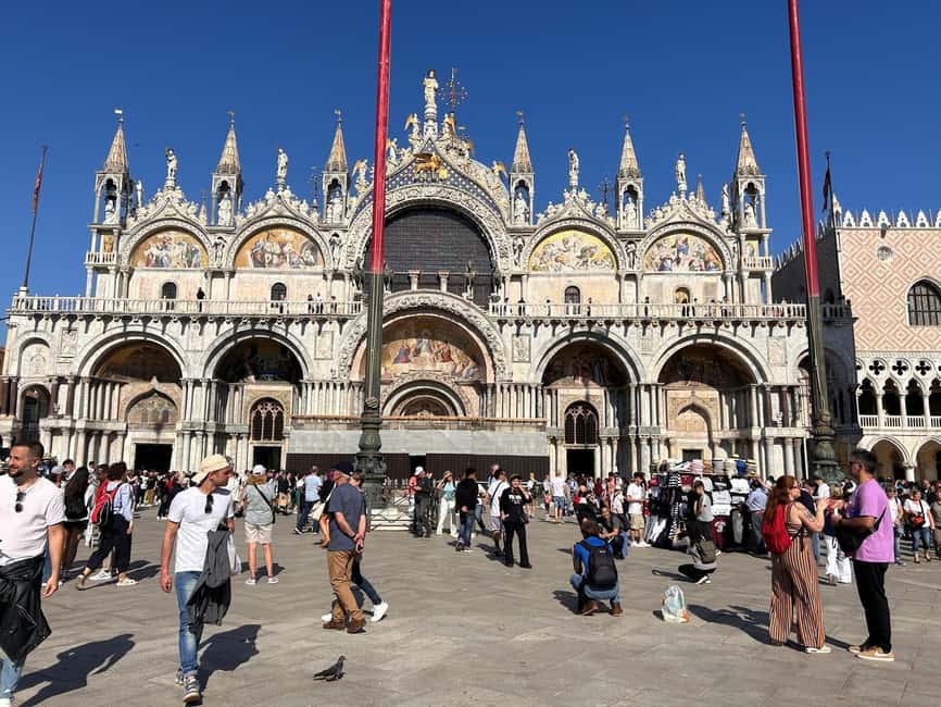 Venice: St Mark's Basilica Entry Ticket with Audio Guide App - What you actually get at St. Mark’s Basilica