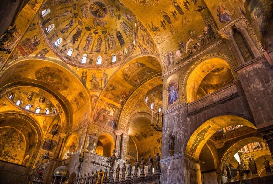 Venice: St Mark's Basilica Entry Ticket with Audio Guide App - Dress, bags, and practical restrictions