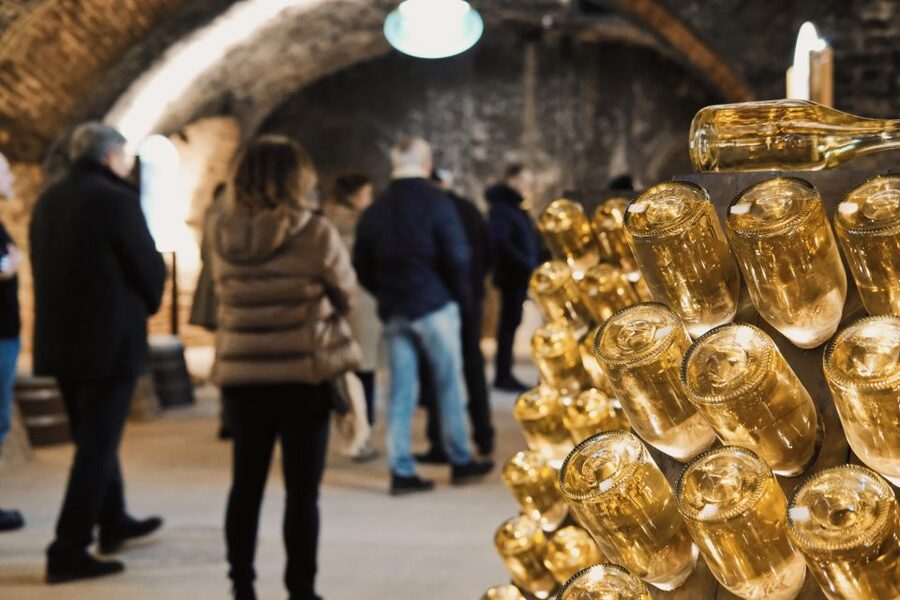 Vienna: Schlumberger Wine Cellar Guided or Self-Guided Tour - What happens during the 60-minute audio tour