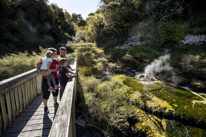 Volcanic Valley Self Guided Walking and Hiking at Waimangu - Forest, wetlands, and smaller geothermal features