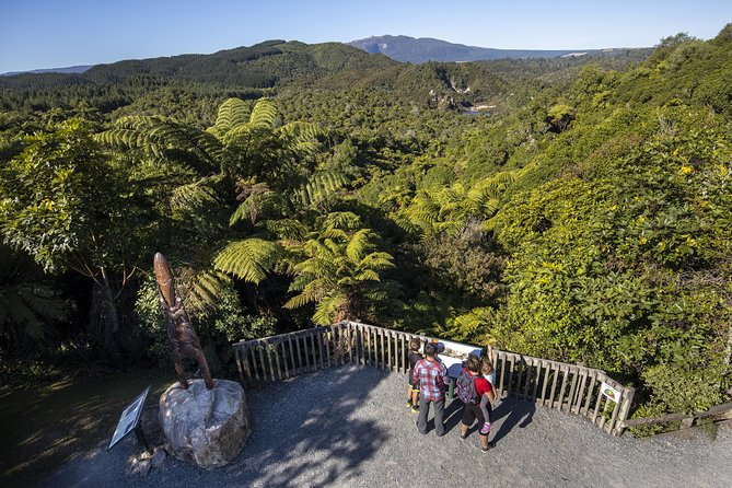 Volcanic Valley Self Guided Walking and Hiking at Waimangu - Lake Rotomahana and the lower valley