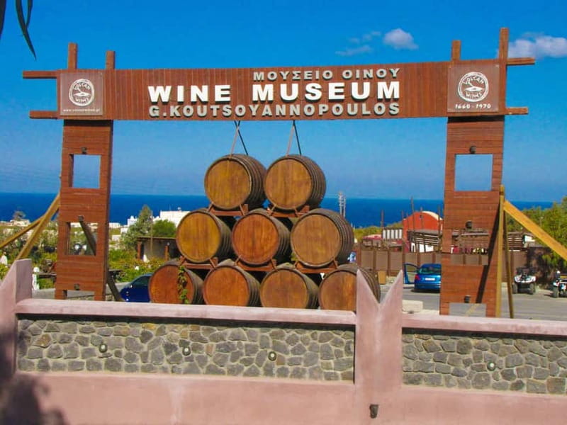 Vothonas: Wine Museum Ticket with Tastings and Audio Guide - What the $29 price gets you