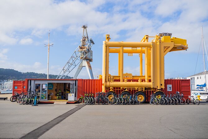 Wellington Self-Guided Electric Bike Tour - Picking up your bike on Herd Street