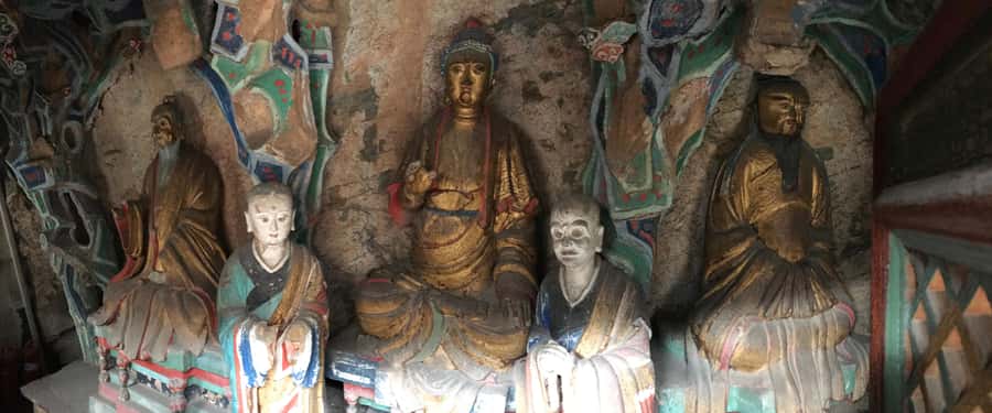 YungangGrottoe HangingTemple Private Self-guided Tour by Car - The Hanging Temple and its cliffside setting
